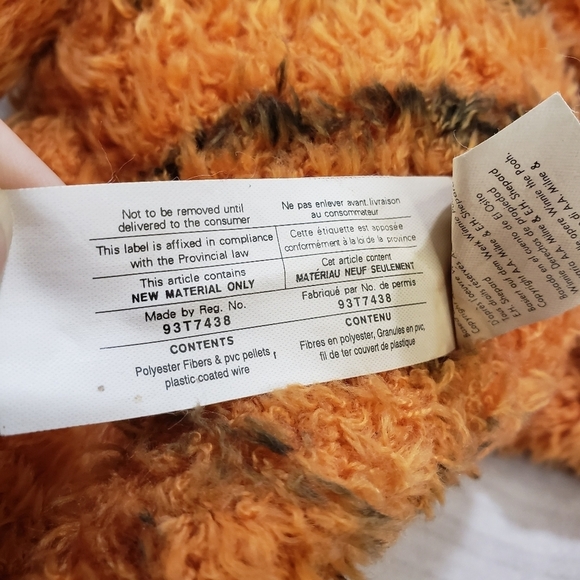 Disney Classic Pooh Tigger & Teddy Bear Stuffed Toy Walt Disney Company 10 Inch - Picture 8 of 10